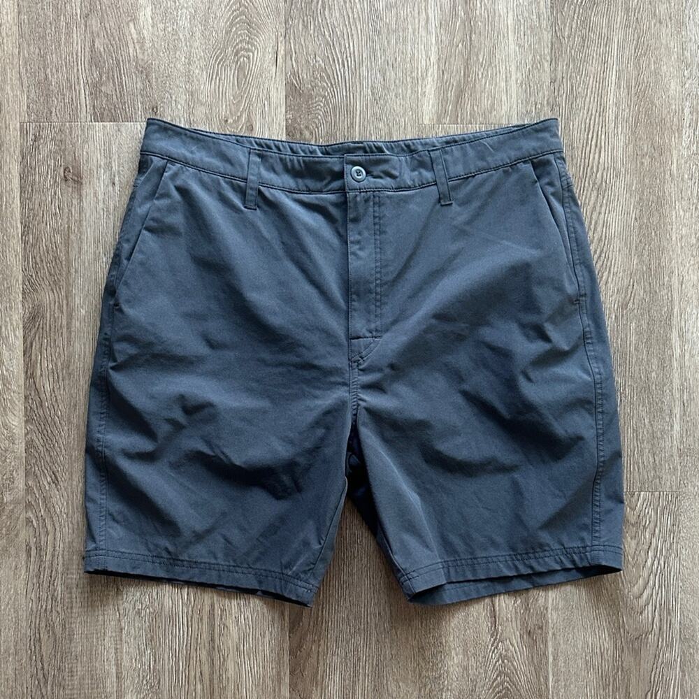 SAXX Go To Town 2N1 Shorts 8” Gray Men’s Size 36 Built-In Liner